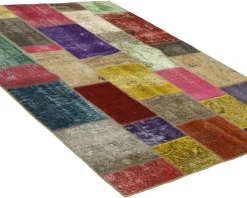 Vintage Patchwork orientalisk matta 170 x 233 cm