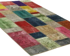 Vintage Patchwork orientalisk matta 168 x 245 cm