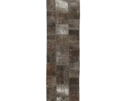 Vintage Patchwork orientalisk matta 74 x 256 cm