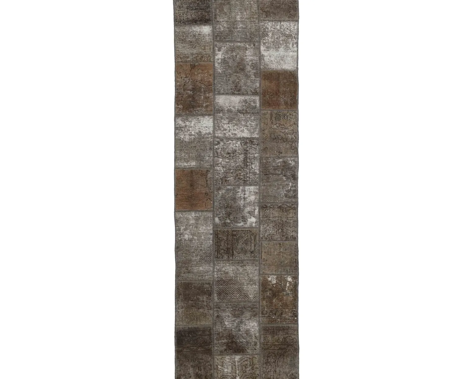 Vintage Patchwork orientalisk matta 74 x 255 cm