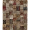 Vintage Patchwork orientalisk matta 249 x 310 cm
