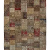 Vintage Patchwork orientalisk matta 250 x 306 cm