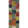 Vintage Patchwork orientalisk matta 75 x 207 cm
