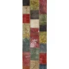 Vintage Patchwork orientalisk matta 75 x 214 cm
