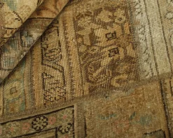 Vintage Patchwork orientalisk matta 250 x 311 cm