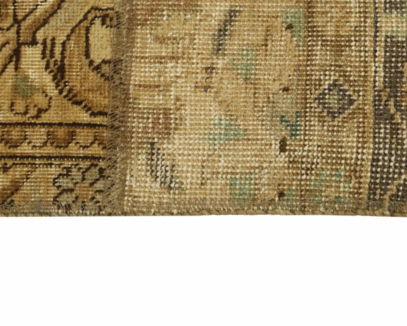 Vintage Patchwork orientalisk matta 250 x 311 cm