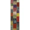 Vintage Patchwork orientalisk matta 74 x 257 cm