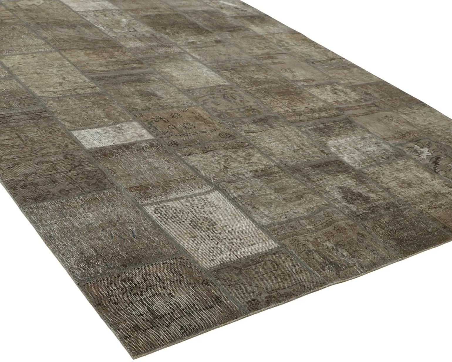 Vintage Patchwork orientalisk matta 252 x 310 cm