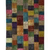 Vintage Patchwork orientalisk matta 307 x 412 cm
