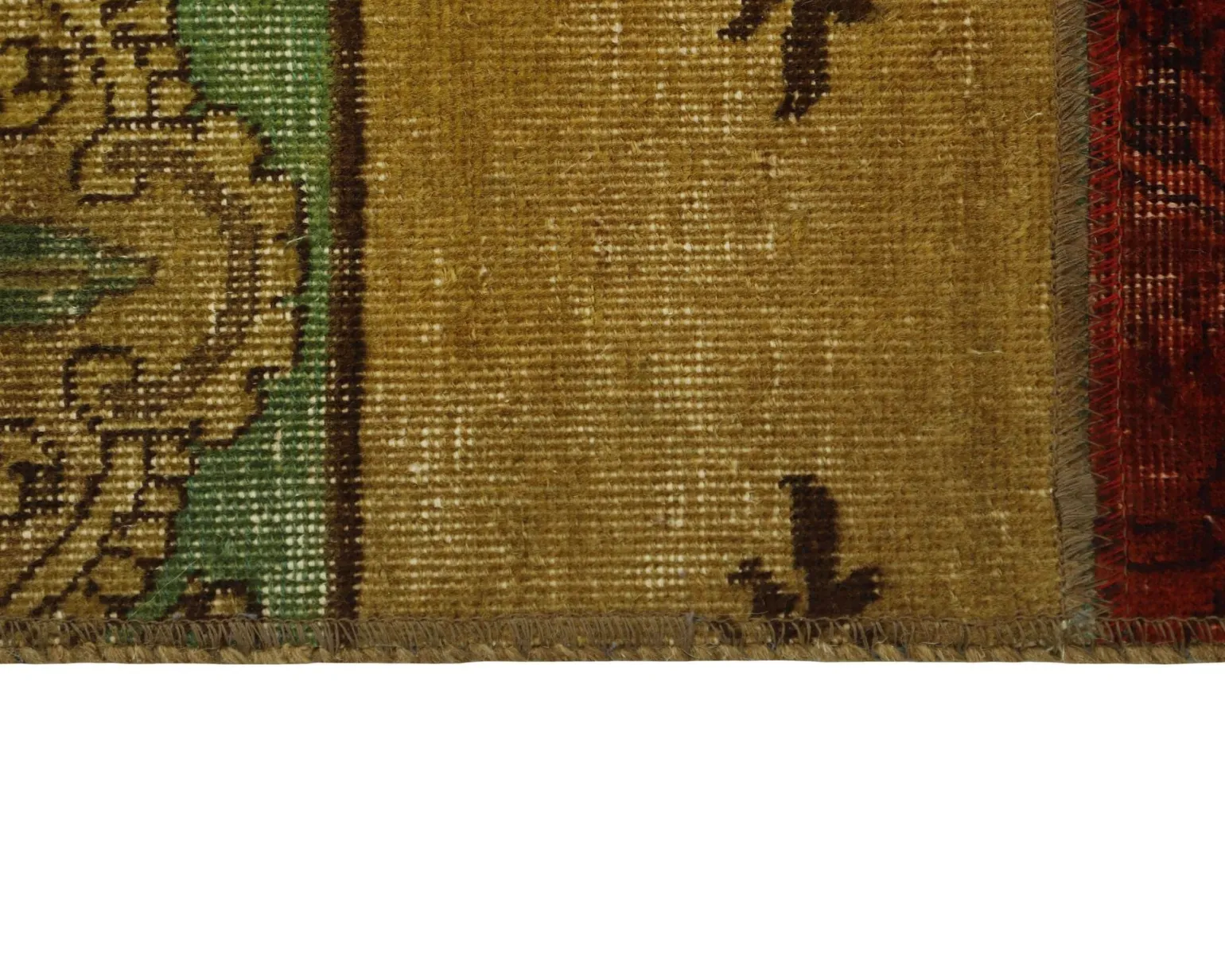 Vintage Patchwork orientalisk matta 307 x 412 cm