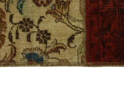 Vintage Patchwork orientalisk matta 304 x 413 cm