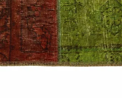 Vintage Patchwork orientalisk matta 206 x 307 cm
