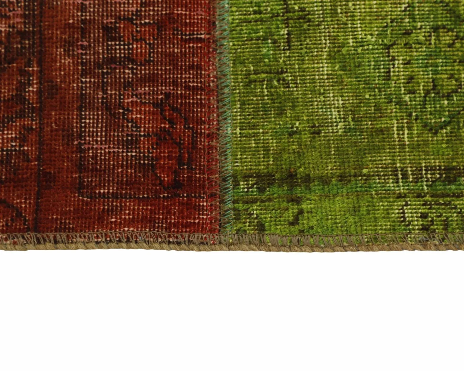 Vintage Patchwork orientalisk matta 206 x 307 cm
