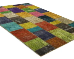 Vintage Patchwork orientalisk matta 206 x 307 cm