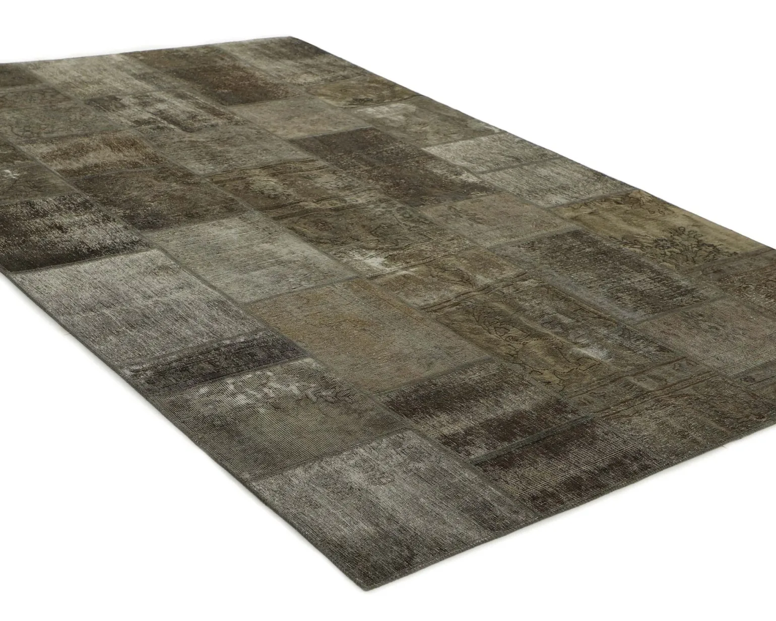 Vintage Patchwork orientalisk matta 204 x 312 cm