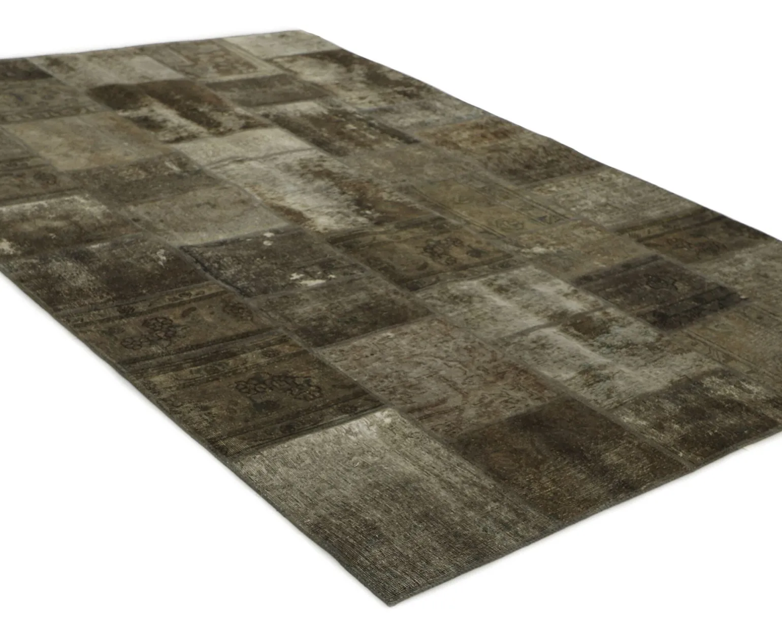 Vintage Patchwork orientalisk matta 203 x 313 cm