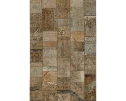 Vintage Patchwork orientalisk matta 199 x 312 cm