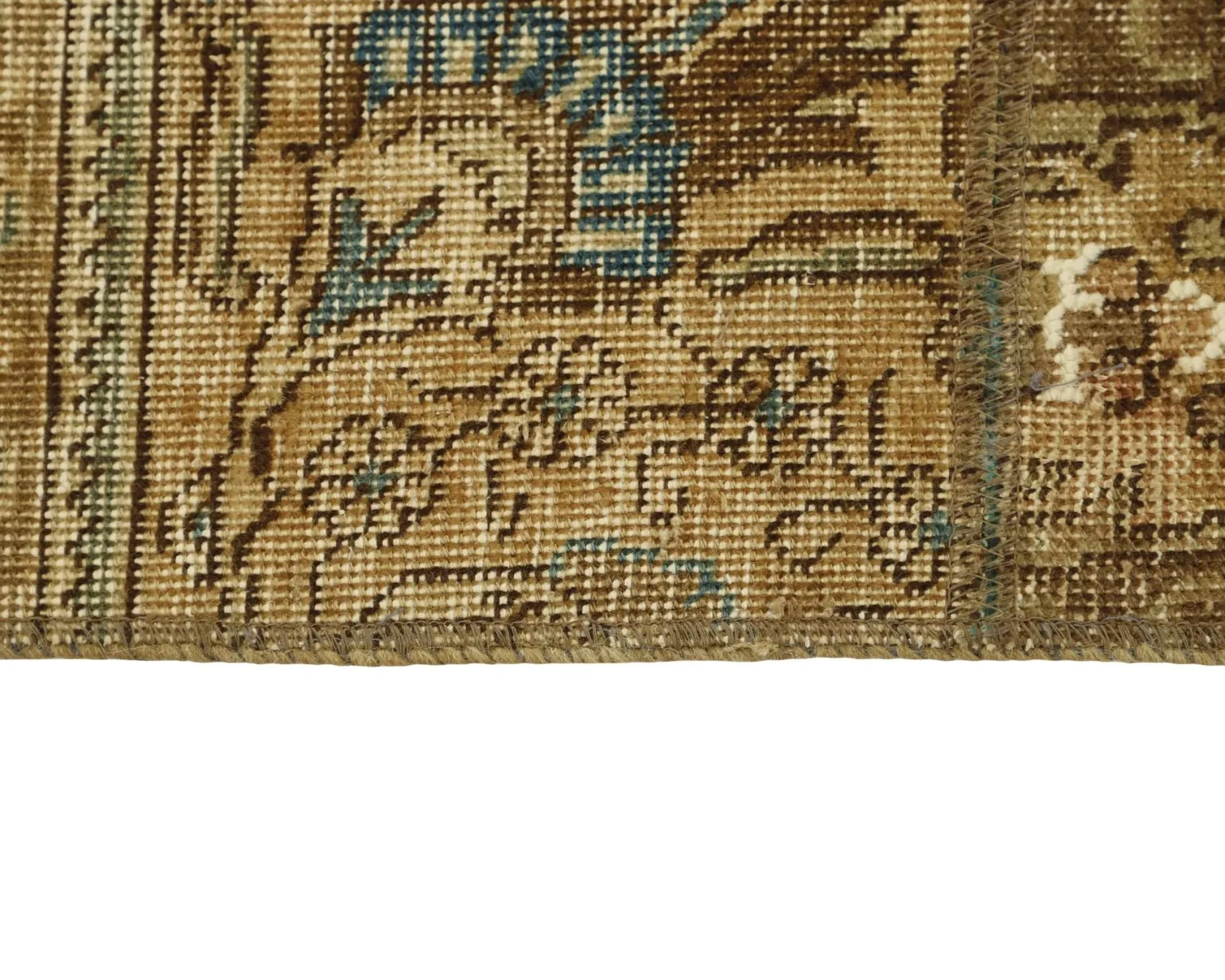 Vintage Patchwork orientalisk matta 199 x 312 cm