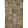 Vintage Patchwork orientalisk matta 198 x 311 cm