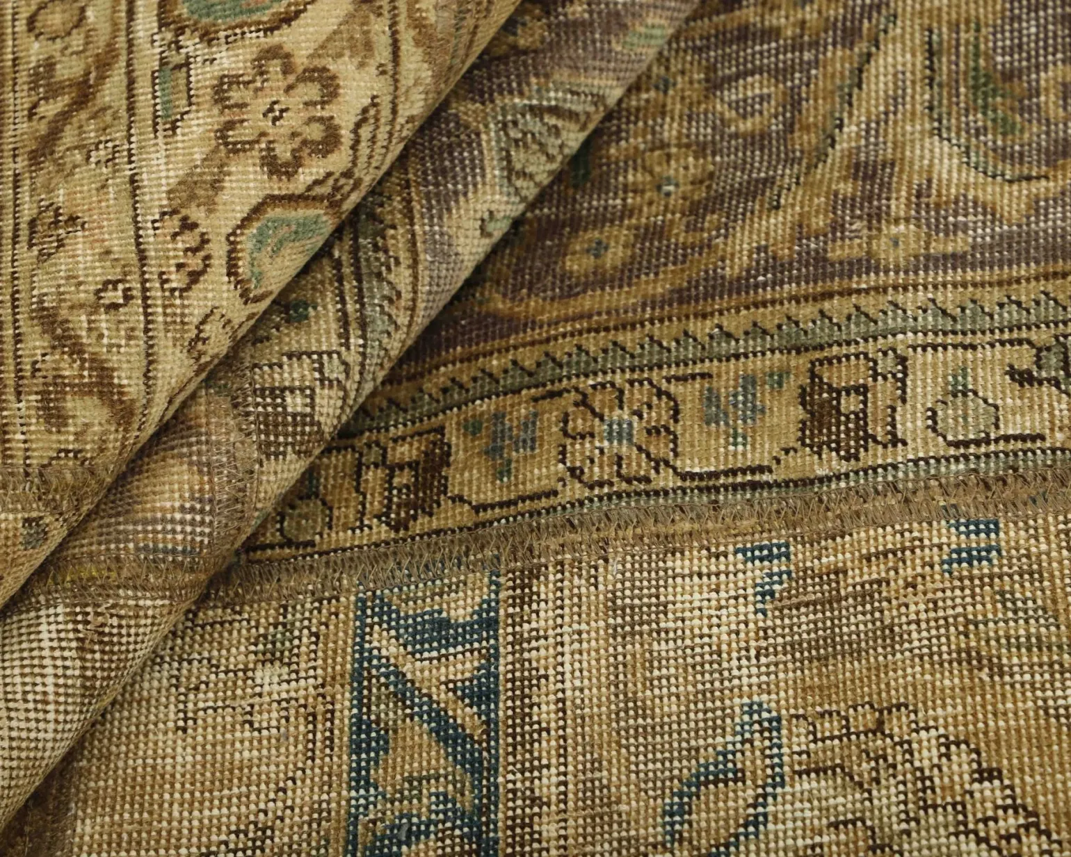 Vintage Patchwork orientalisk matta 202 x 307 cm