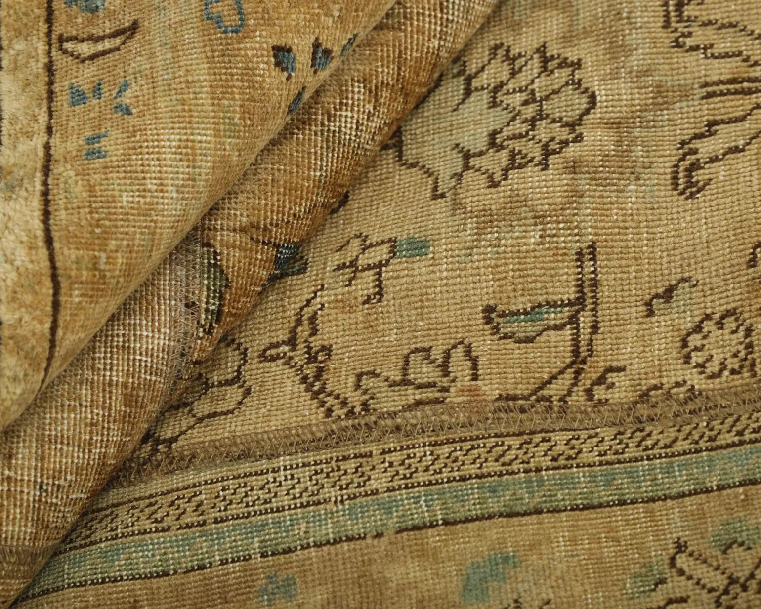 Vintage Patchwork orientalisk matta 200 x 307 cm