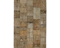 Vintage Patchwork orientalisk matta 201 x 305 cm