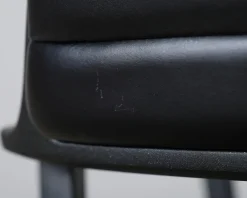 Vipp 452 kontorsstol svart läder