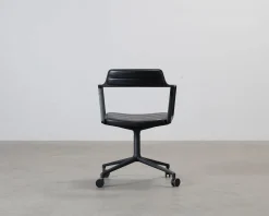 Vipp 452 kontorsstol svart läder