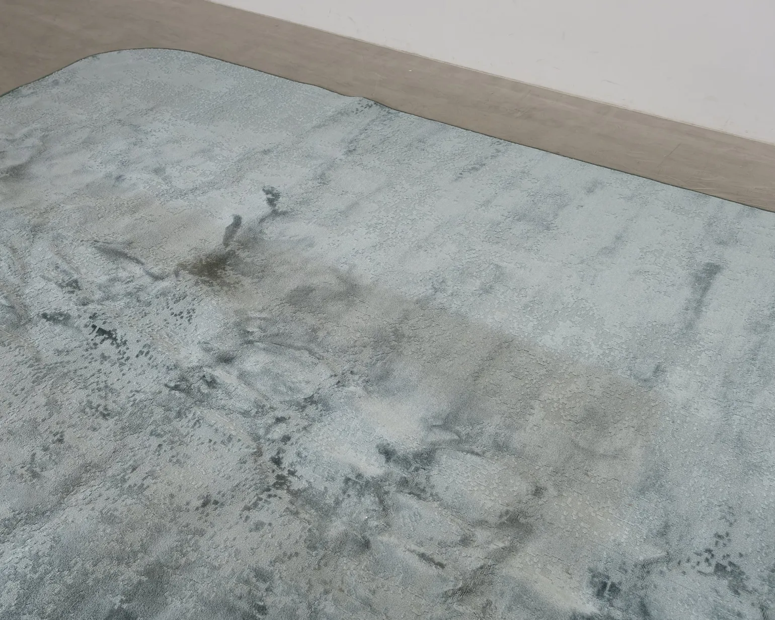 Viskosmatta 300 x 400 cm turkos