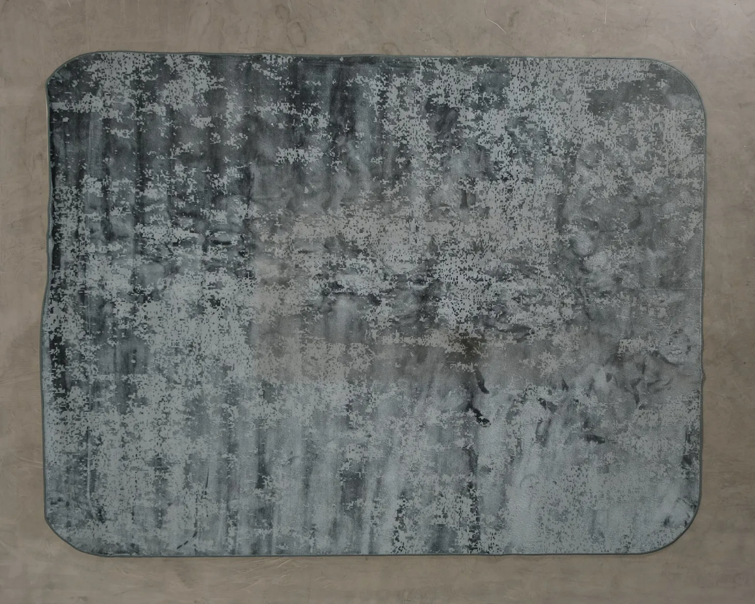 Viskosmatta 300 x 400 cm turkos