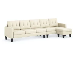 Vislanda 5-sitssoffa med divan beige