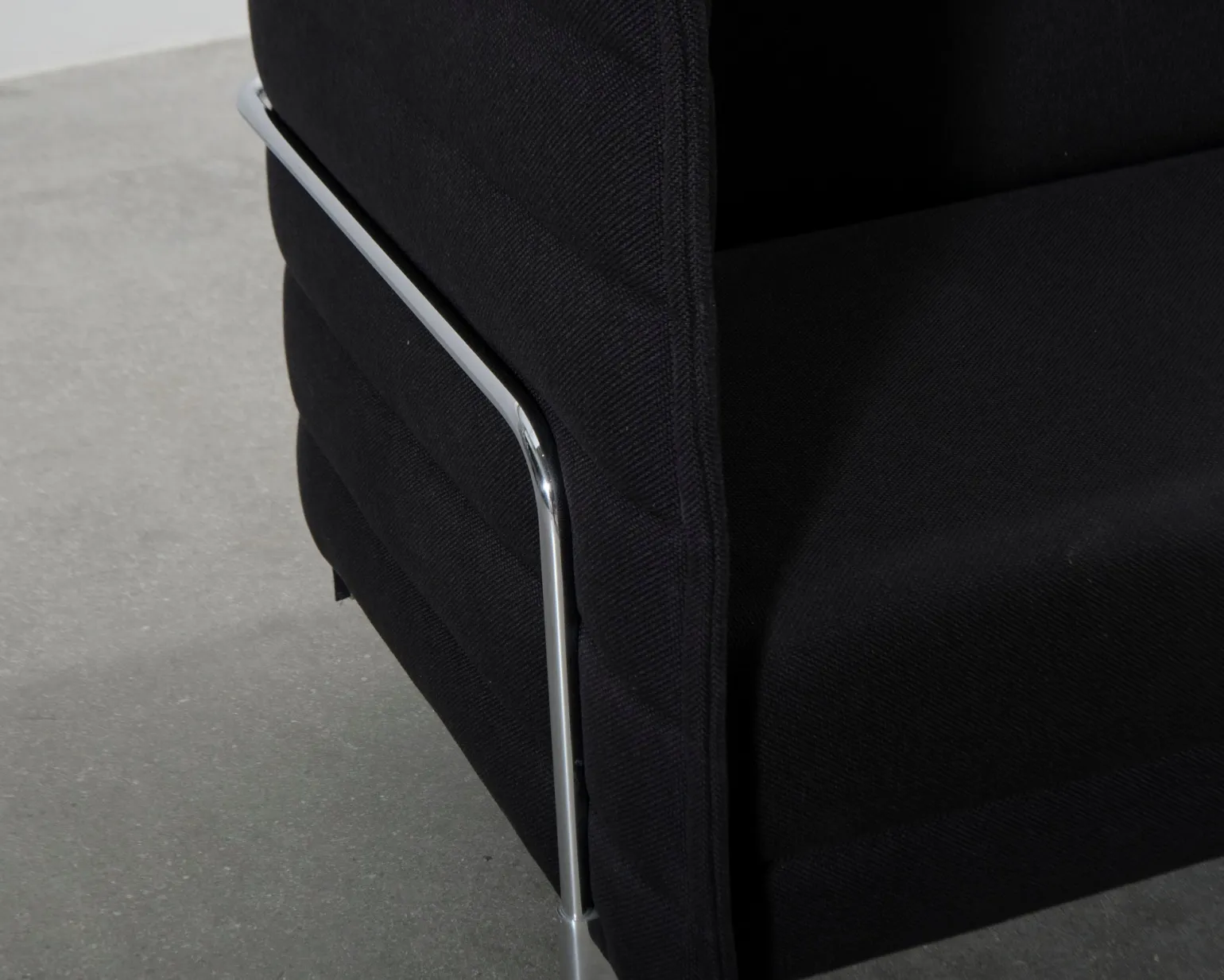 Vitra Alcove Highback 2-sits akustiksoffa svart