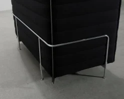 Vitra Alcove Highback 2-sits akustiksoffa svart