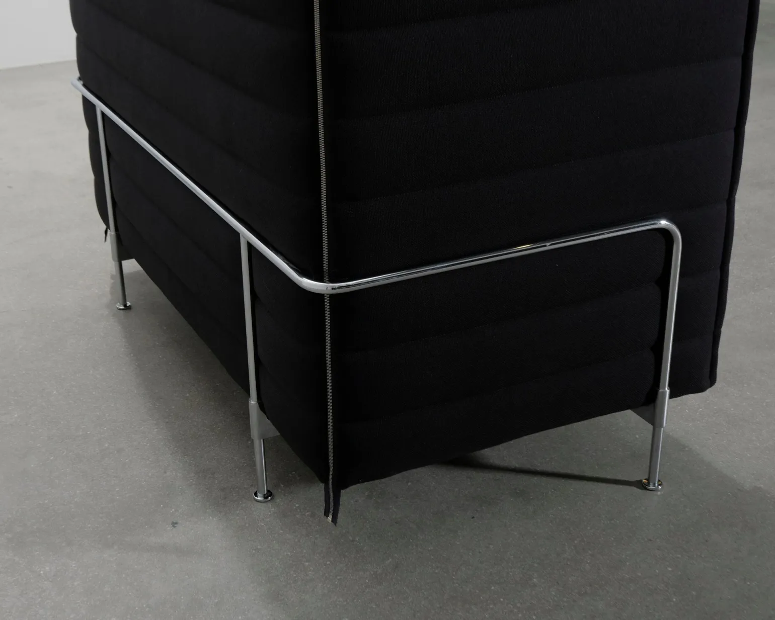 Vitra Alcove Highback 2-sits akustiksoffa svart