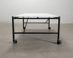 Vitra Comma bord 120 x 200 cm cm vit / svart