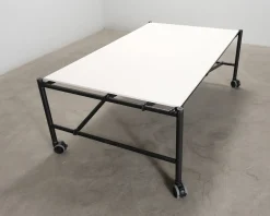 Vitra Comma bord 120 x 200 cm cm vit / svart