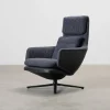 Vitra Grand Relax fåtölj blå / svart