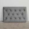 Wall sänggavel 91 x 61 cm grå