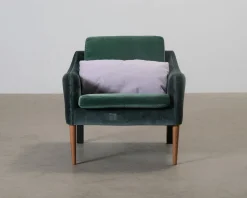 Warm Nordic Mr. Olsen fåtölj grön