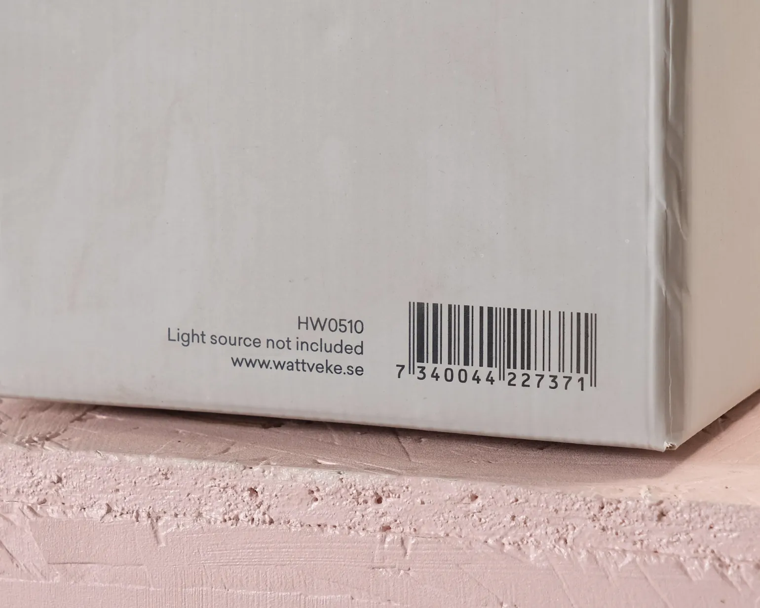 Watt & Veke Box pendellampa svart