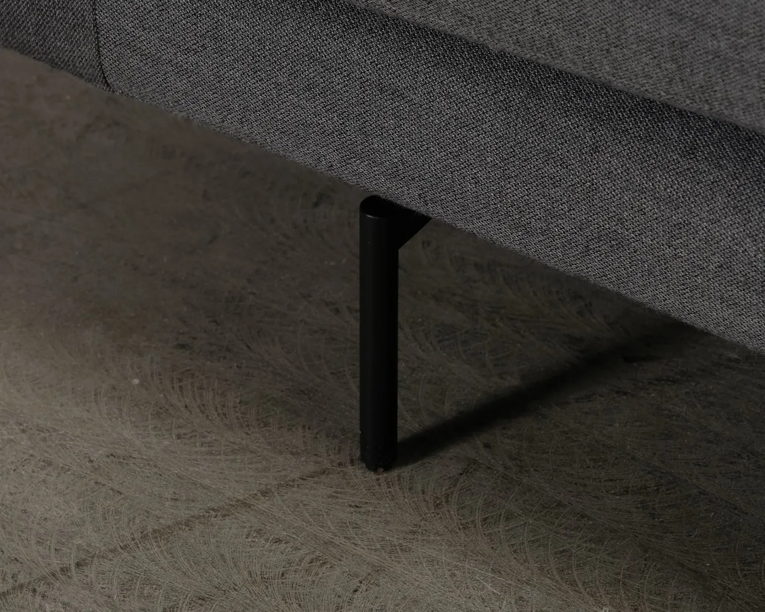 Wendelbo Edge V2 4-sits hörnsoffa grå