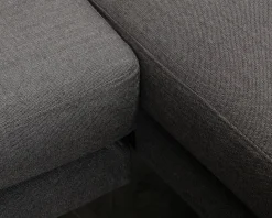 Wendelbo Edge V2 4-sits hörnsoffa grå
