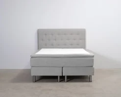 Wendre Roma kontinentalsäng 160 x 200 cm grå