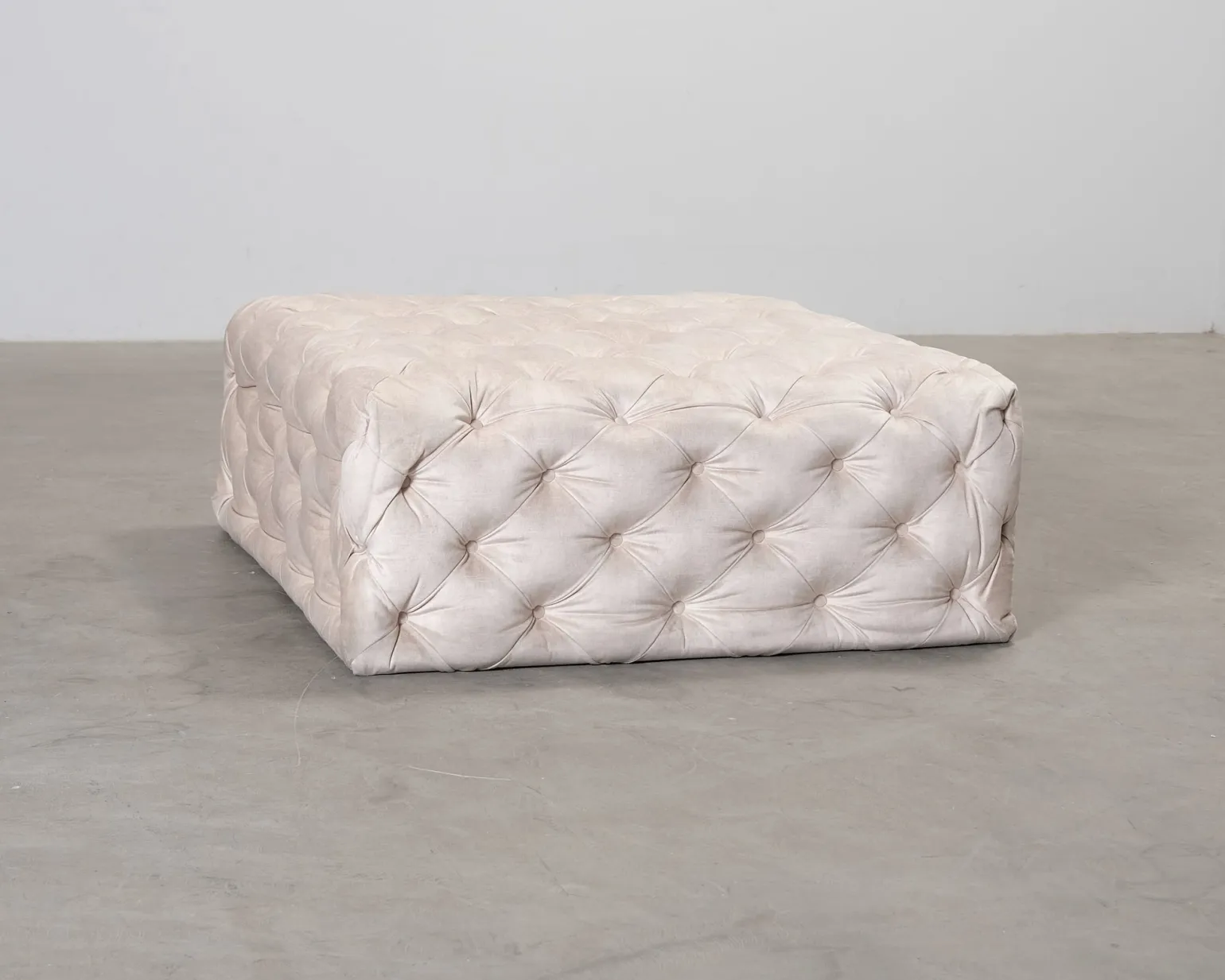 Windsor & Co fotpall beige