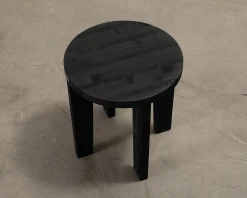 Witka Wood P’U stol svart