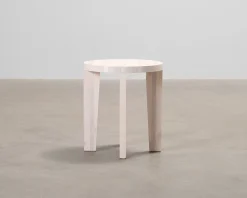 Witka Wood P’U stol vit